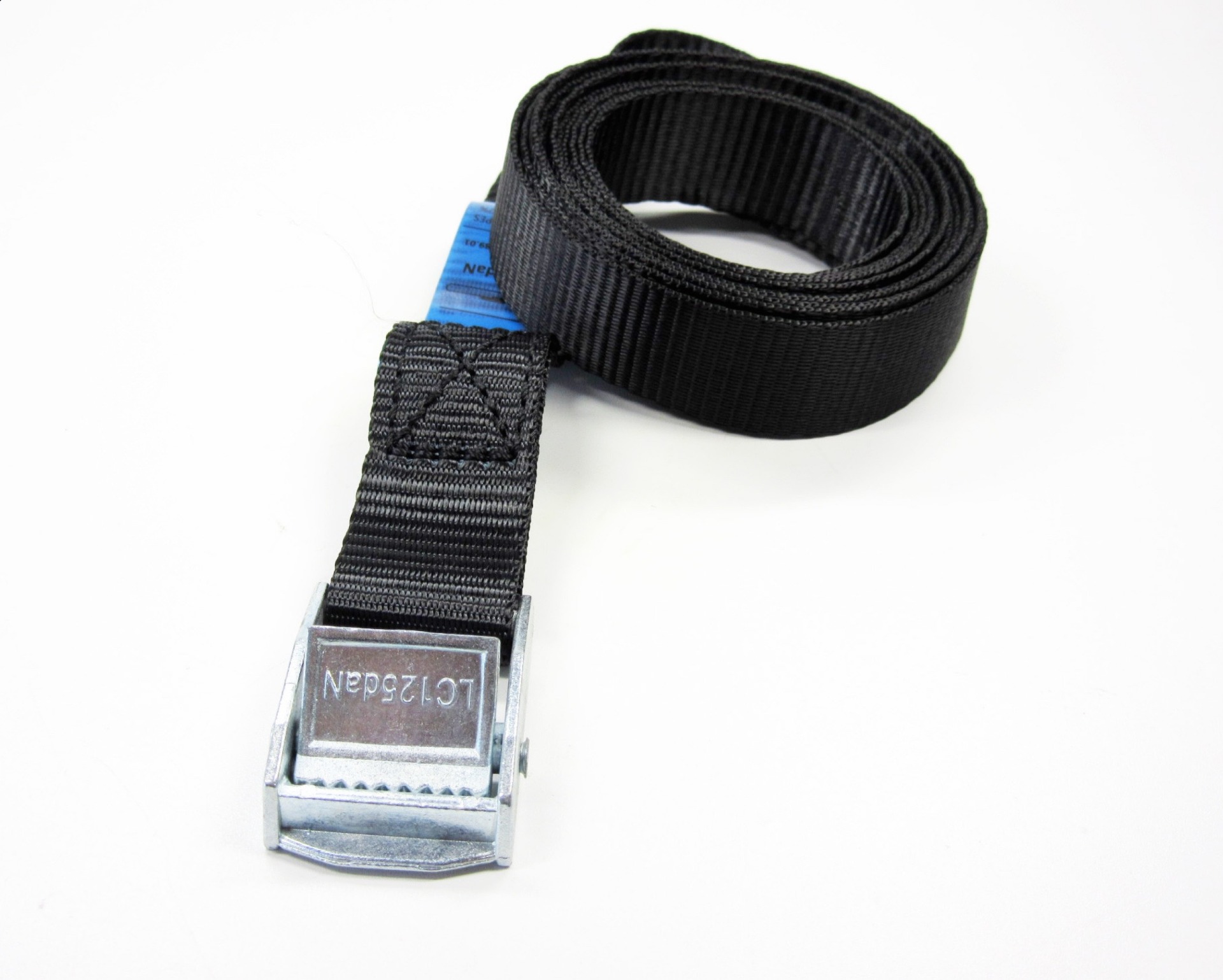 Spanband zwart 25 mm 8 meter met - Spanband zwart 25 mm met klemsluiting - Spanband Kopen? Spanband.net. De Spanband specialist.
